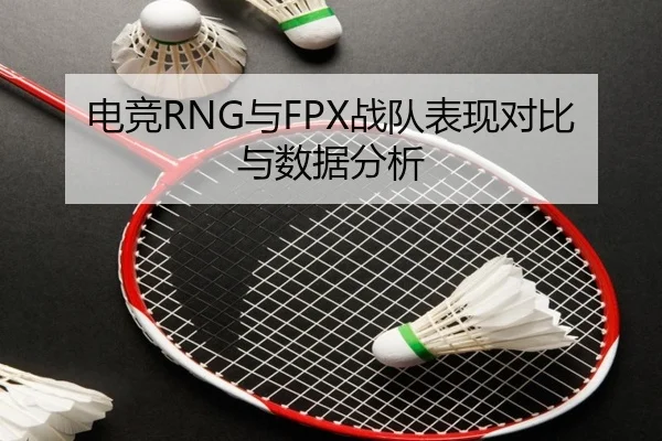 电竞RNG与FPX战队表现对比与数据分析